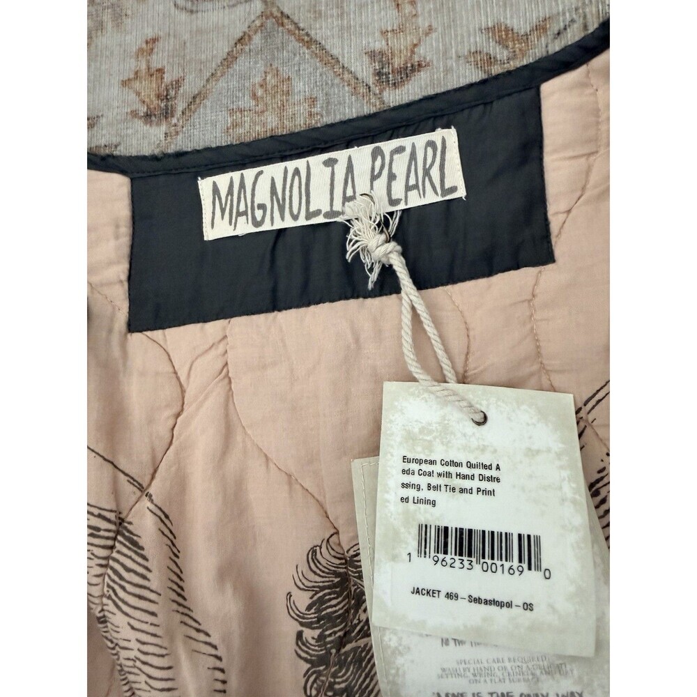 Magnolia Pearl Quilted Aleda Coat Reversible OSFM NWT - Picture 8 of 11